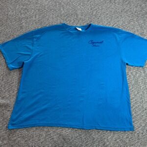 Euro Cotton Cozumel Mexico Blue Graphic T-Shirt Mens XXL Tropical Souvenir Tee
